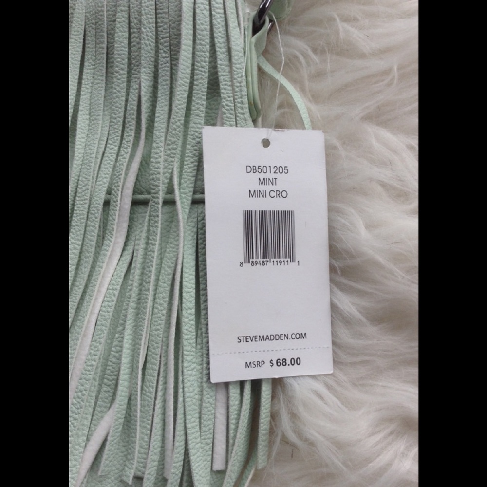 Steve Madden Mint Mini Fringe Crossbody bag - Picture 7 of 7